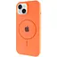 Чехол Silicone Case Full Protective AA with MagSafe для Apple iPhone 14 Plus 6.7 Оранжевый/Papaya - миниатюра 1