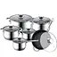 Набір каструль із кришками та сковорідкою Bohmann BH 71241-12, 12 предметів - мініатюра 1
