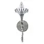 Бра Brille BCL-722W/1 E14 CH настінне накладне класичне - мініатюра 2