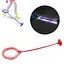 Скакалка з коліском SR19002 на одну ногу, світло, 5 кольорів, размір іграшки – 63 см (6945678412318) червоний - мініатюра 2