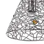 Люстра подвесная Brille с абажуром в спальне E27 60W CH (BR-01 285S/1) - миниатюра 4