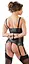 Комплект Cottelli Collection Bondage Cami Suspender XL черный - миниатюра 3