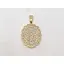 Золота підвіска Золотий Вік з фіанітами. 31110-1/01/1/1 - мініатюра 3