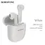 Наушники Borofone BE49 Serenity TWS wireless BT headset White - миниатюра 2