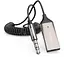 Bluetooth-адаптер UGREEN CM309 Bluetooth 5.0 автомобільний приймач AUX з мікрофоном Space Gray (70601) - мініатюра 2