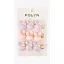 Заколки для девочки Polin 3 шт 4048A-14 Сиренево-розовый - миниатюра 1