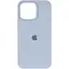 Чехол Epik Silicone Case AA Logo with MagSafe для Apple iPhone 15, 6.1 Голубой/Lilac Blue - миниатюра 2