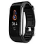 Умный фитнес браслет Lemfo C6T с датчиком температуры тела (Черный) - миниатюра 2