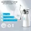 Меш небулайзер/ інгалятор ультразвуковий ручний від мрежі/ батарейок Nebulizer N1 білий - мініатюра 2