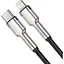 Кабель Baseus Cafule Metal Type-C to Lightning PD 20W (2m) black (CATLJK-B01) - мініатюра 2