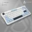 Клавиатура игровая Ajazz AK-820 MAX PLUS Wireless White RGB Day Dream Switch Hot-Swap 2.4G/Bluetooth/USB - миниатюра 8