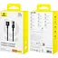 Кабель Baseus Gem USB-A to USB-C 100w 1m Black (P10373002111-00) [155565] - мініатюра 6