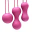Набір вагінальних кульок Je Joue Ami Fuchsia, діаметр 3,8 см, 3,3 см, 2,7 см, 54 г, 71 г, 100 г - мініатюра 3
