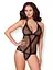 Сексуальное боди Obsessive 876-TED-1 S/M черный - миниатюра 2