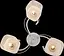 Декоративная люстра V XA1520B/3 WH+CR - миниатюра 4