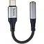 Адаптер Hoco LS36 Fresh Digital Type-C to 3.5 audio converter Чорний - мініатюра 1