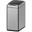 Відро для сміття сенсорне прямокутне Koer TC-020408-02 8 л нержавійка (KR5588)  - мініатюра 1