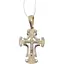 Золотой крестик Империя золота. Распятие Христа. КР316И - миниатюра 1