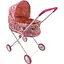 Коляска для куклы Melobo 9308 (HT) розовая - миниатюра 1
