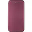 Шкіряний чохол-книжка Classy для Xiaomi Redmi Note 8T Бордовий - мініатюра 1