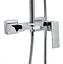 Душевая система универсальная Qtap Gemini Chrome с изливом QTGEM111CRM45685 - миниатюра 2