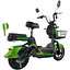Електроскутер двомісний Crosser CR2 (500W, 60V, 20ah) зелений - мініатюра 2