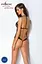 Сетчатое боди с кружевом на груди Passion Satara Body S/M black - миниатюра 6
