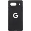 Чехол Lakshmi Silicone Cover Full Camera (AA) with logo для Google Pixel 7a Черный / Black - миниатюра 1