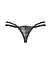 Трусики-стрінги Obsessive Nutris XS/S чорний - мініатюра 3