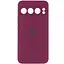 Чохол Silicone Cover Lakshmi Full Camera (AAA) with Logo для Google Pixel 9 Pro XL Бордовий / Plum - мініатюра 1