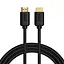Кабель Baseus high definition Series HDMI To HDMI Adapter Cable 2m Black - мініатюра 1