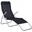 Крісло-шезлонг Jumi розкладний чорний - мініатюра 1
