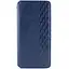 Шкіряний чохол-книжка GETMAN Cubic (PU) для Oppo A58 4G Синій - мініатюра 1