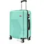Валіза Середня (М) Полікарбонат На 4-х подвійних колесах 70л POLO ПК011-М М'ятний - мініатюра 1