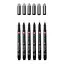 Набор линеров Pigma Micron Black Edition 6 шт.(005-08) Черный Sakura - миниатюра 2