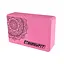 Блок для йоги з малюнком EasyFit EF-1819-P, EVA, рожевий - мініатюра 1
