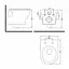 Унитаз подвесной RJ Feel Rimless сидение полипропилен slow-closing white RJ4545, Белый - миниатюра 2