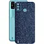 Защитная пленка StatusSKIN для Tecno Spark Go 2021 Корпус Винил Соты синие - миниатюра 1