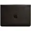 Кожаный чехол-конверт BlankNote на магнитах для MacBook 15-16 дюйм Темно-коричневый - миниатюра 1