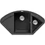 Кухонная мойка Elleci Easy corner full black 40 - миниатюра 1