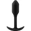 Анальна пробка B-Vibe Snug Plug 1, 8.6 см (чорний) - мініатюра 1