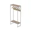 Вешалка напольная Трелис 14 180x90x38 белый ДСП Дуб Сан-Марино 16мм FRD-104350 - миниатюра 1