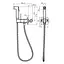 Набор гигиенического душа скрытого монтажа Imprese Violik black matt f03710810AA, Черный матовый - миниатюра 2