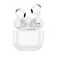 Навушники бездротові TWS Borofone BW64 вкладиші білий - мініатюра 3