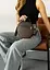 Женская круглая сумка Sambag Bale шоколадная 20 х 20 х 10 см (52200020) - миниатюра 4