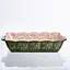 Форма для випікання Vintage 28×17×5 (см) прямокутна форма для випікання в духовці з ручками Зелений Yiwu HM05-10 - мініатюра 8