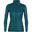 Куртка Icebreaker Helix LS Zip Kingfisher/Jet Heather S (1052-103 427 404 S) - мініатюра 1