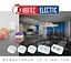 Розетка HOROZ ELECTRIC Eva, двойная, накладная, белая - миниатюра 3