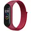 Ремешок Nylon New для Xiaomi Mi Band 3/4/5/6/7 Red - миниатюра 1