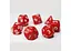 Набор кубиков Opaque 7 Dice Set - Red , 7 шт. (g7dopaq06) - миниатюра 3